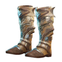 Zapatos de cuero alados